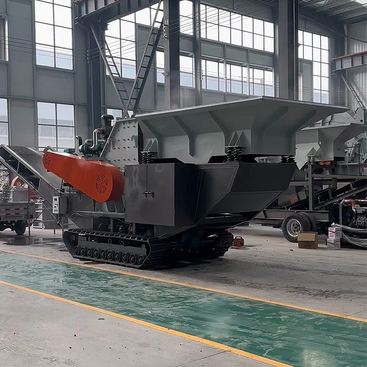 Mineral Crawler Mobile Crusher